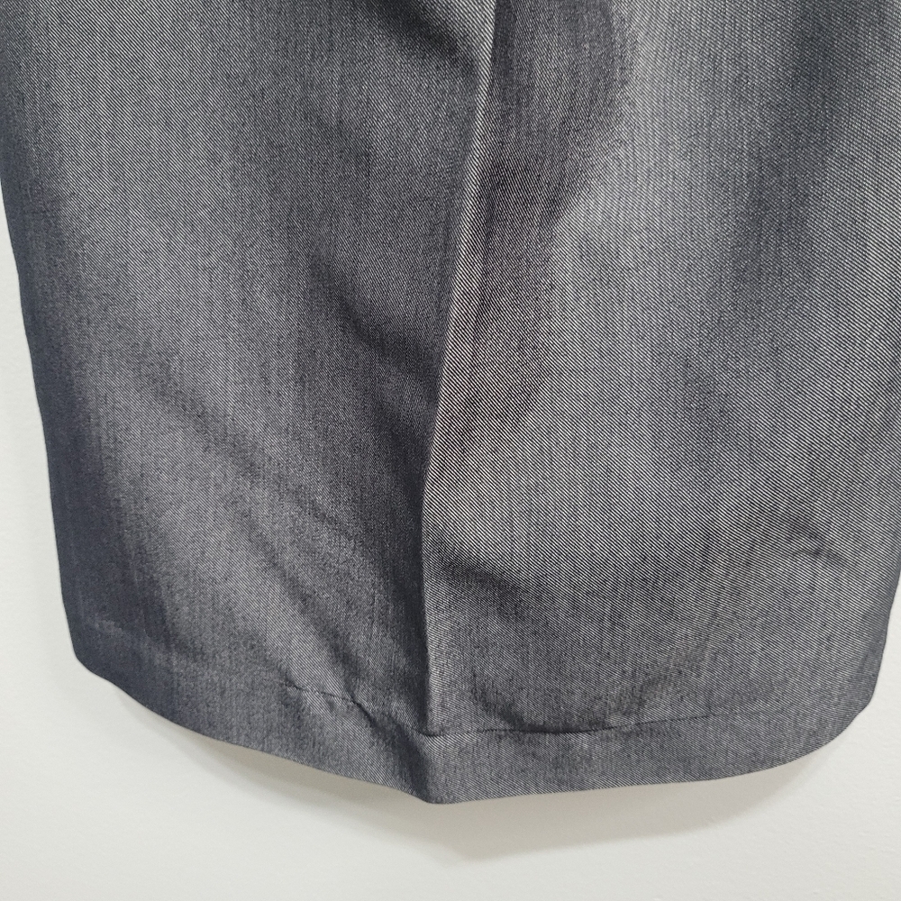 Ashley Stewart Grey Wide Leg Dress Pants Women's Size 24 Flawed Workwear Office - Picture 14 of 16